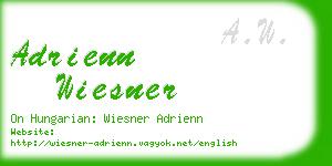 adrienn wiesner business card